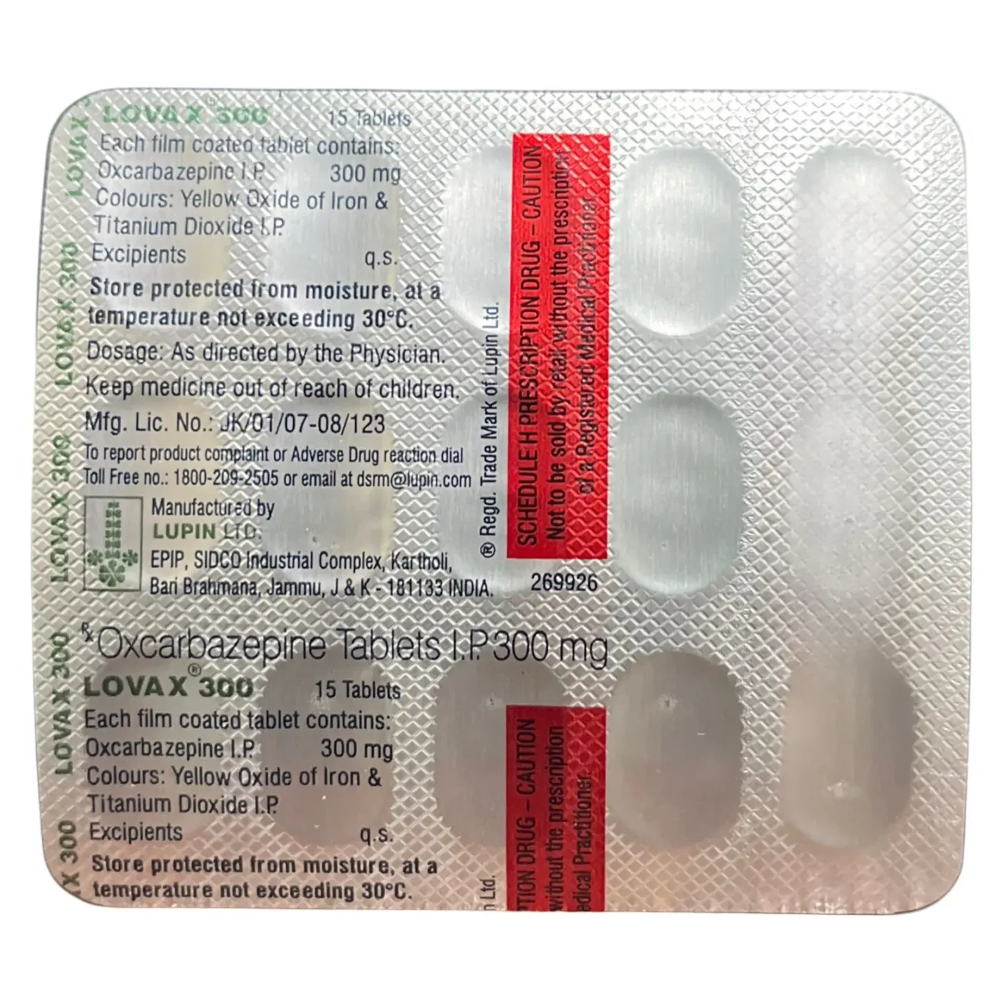 Lovax 300 Tablet product image