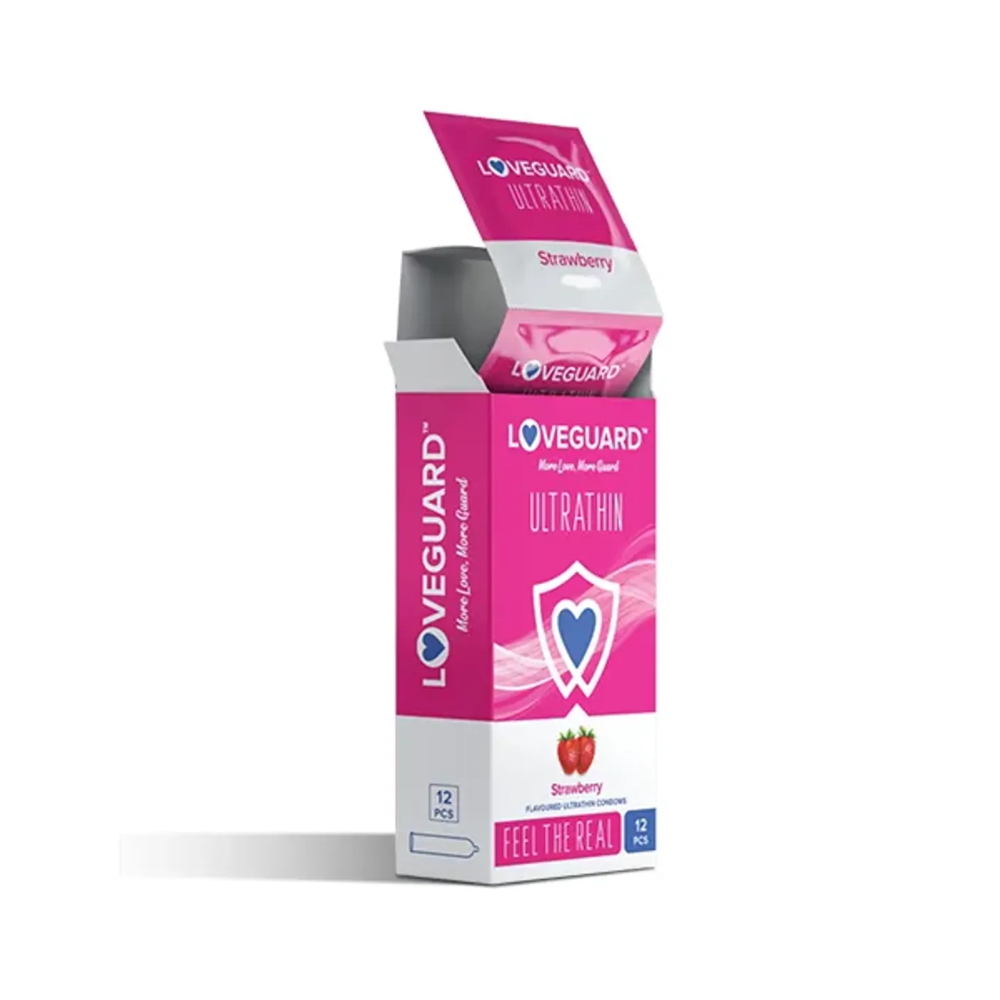 Loveguard Strawberry Ultrathin Flavoured Dotted... product image
