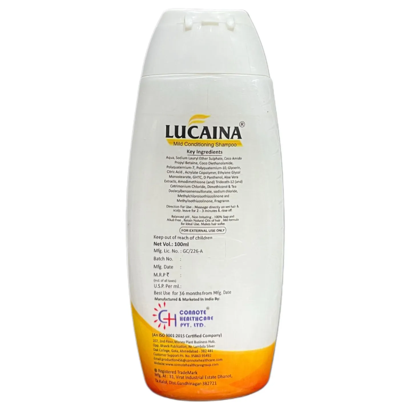 Lucaina Shampoo 100ml product image