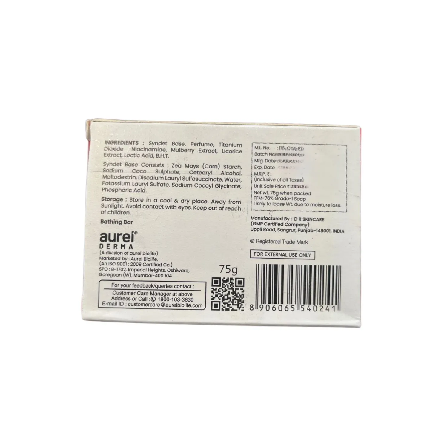 Lumiedge Bathing Bar 75gm product image