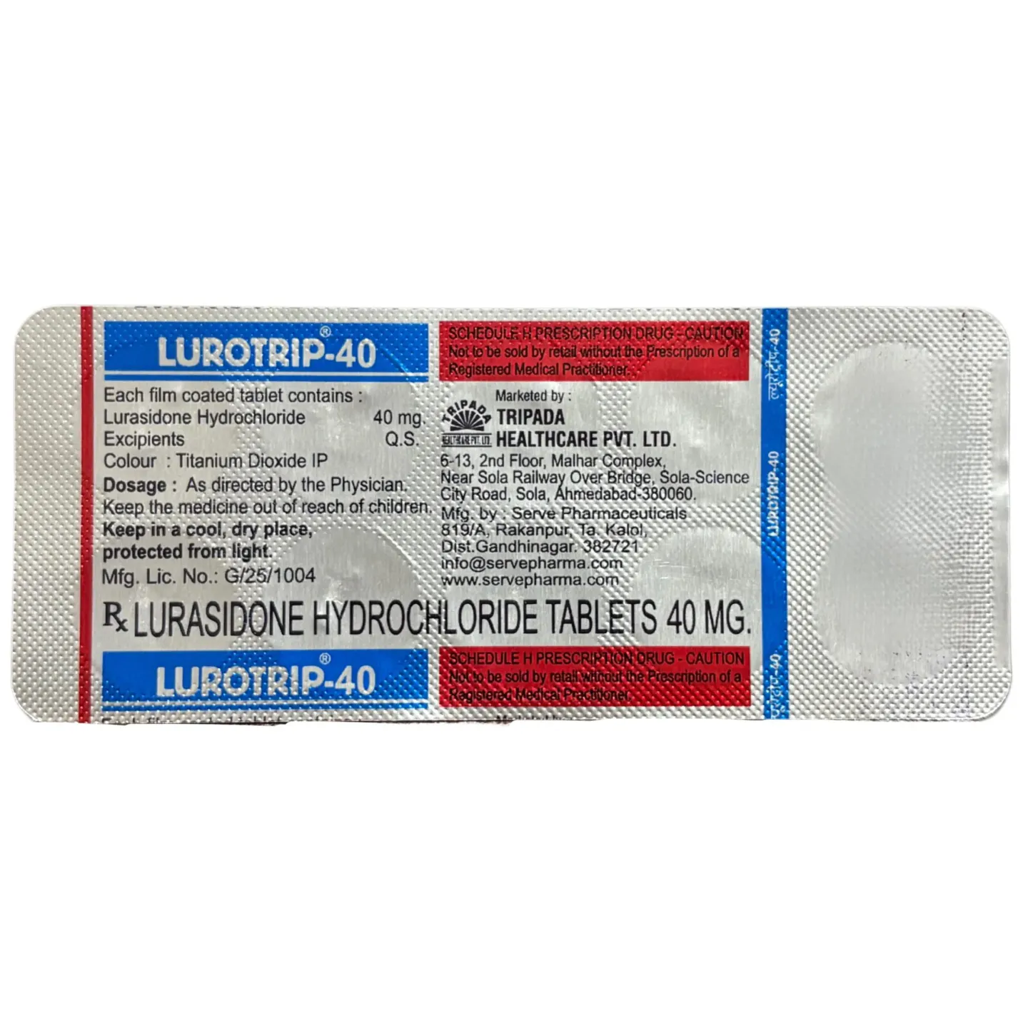 Lurotrip 40 Tablet product image