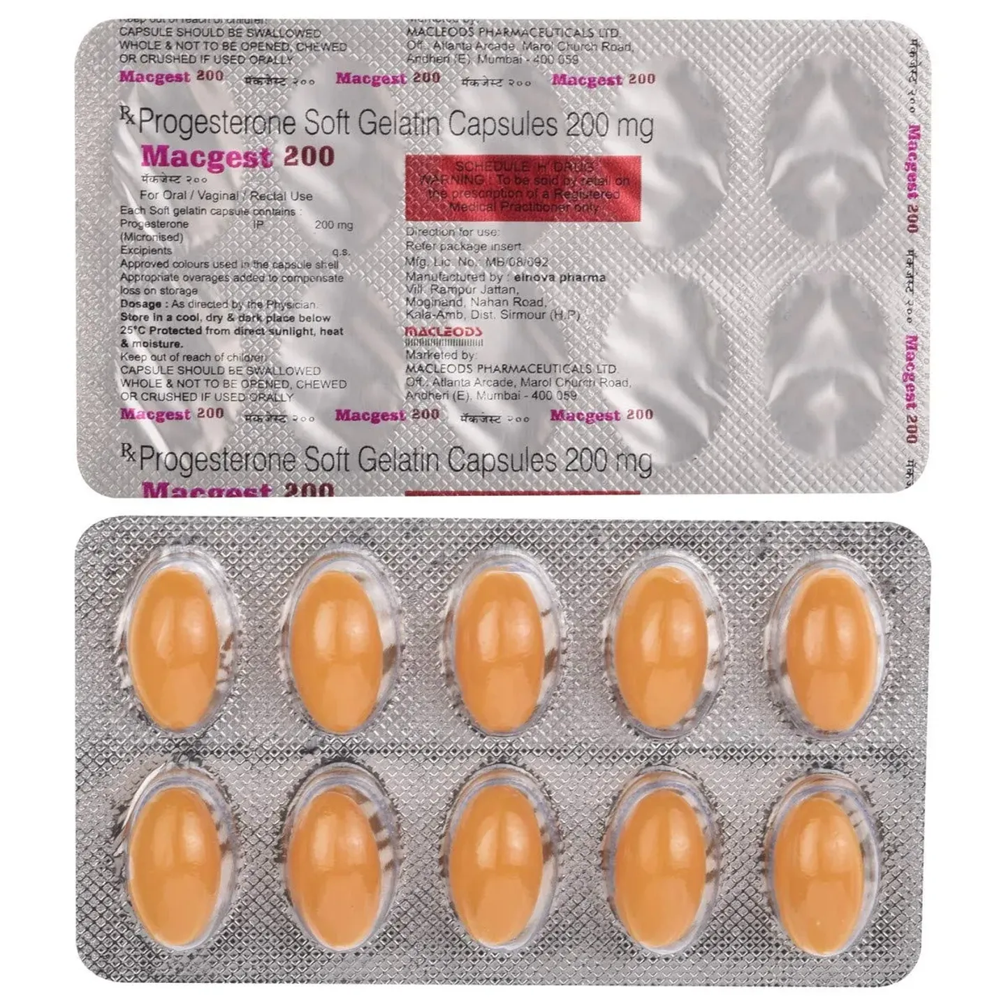 Macgest 200 Capsule product image