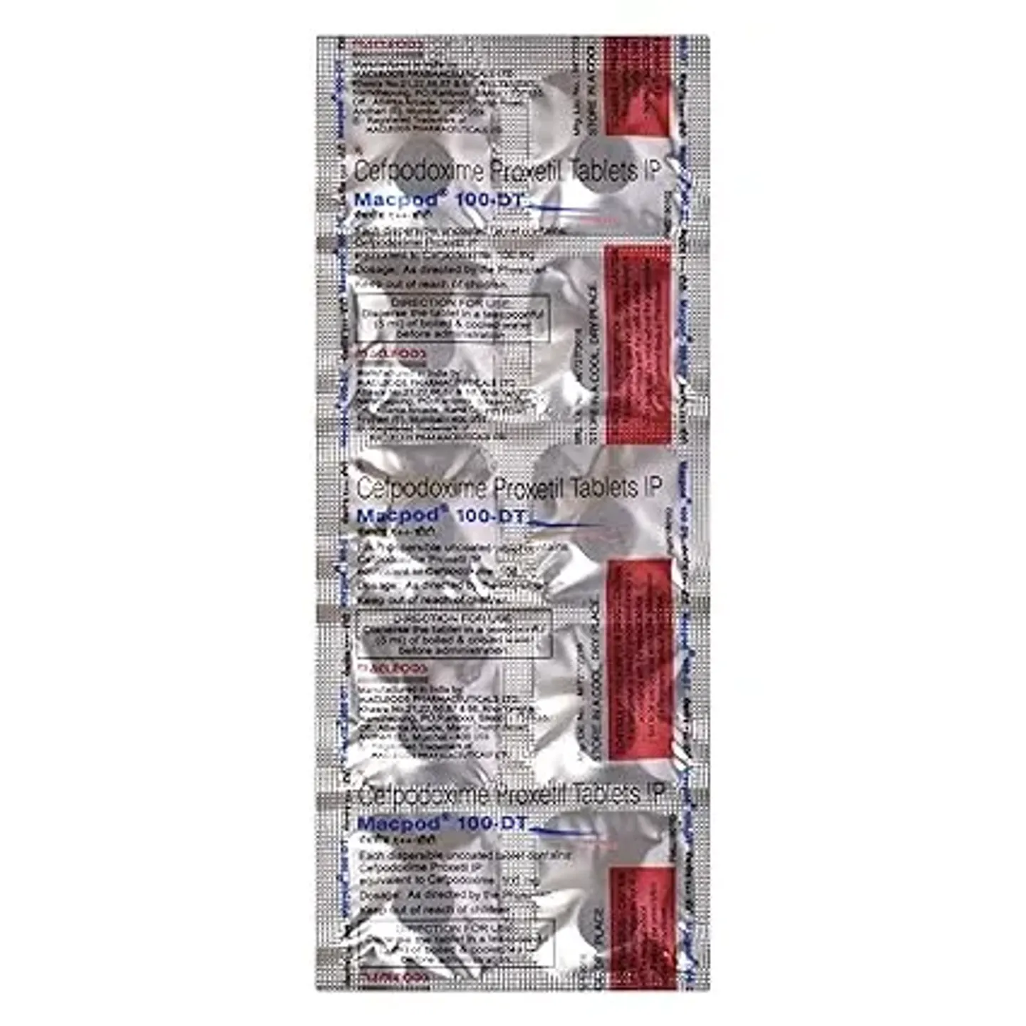 Macpod 100 Dt Tablet product image