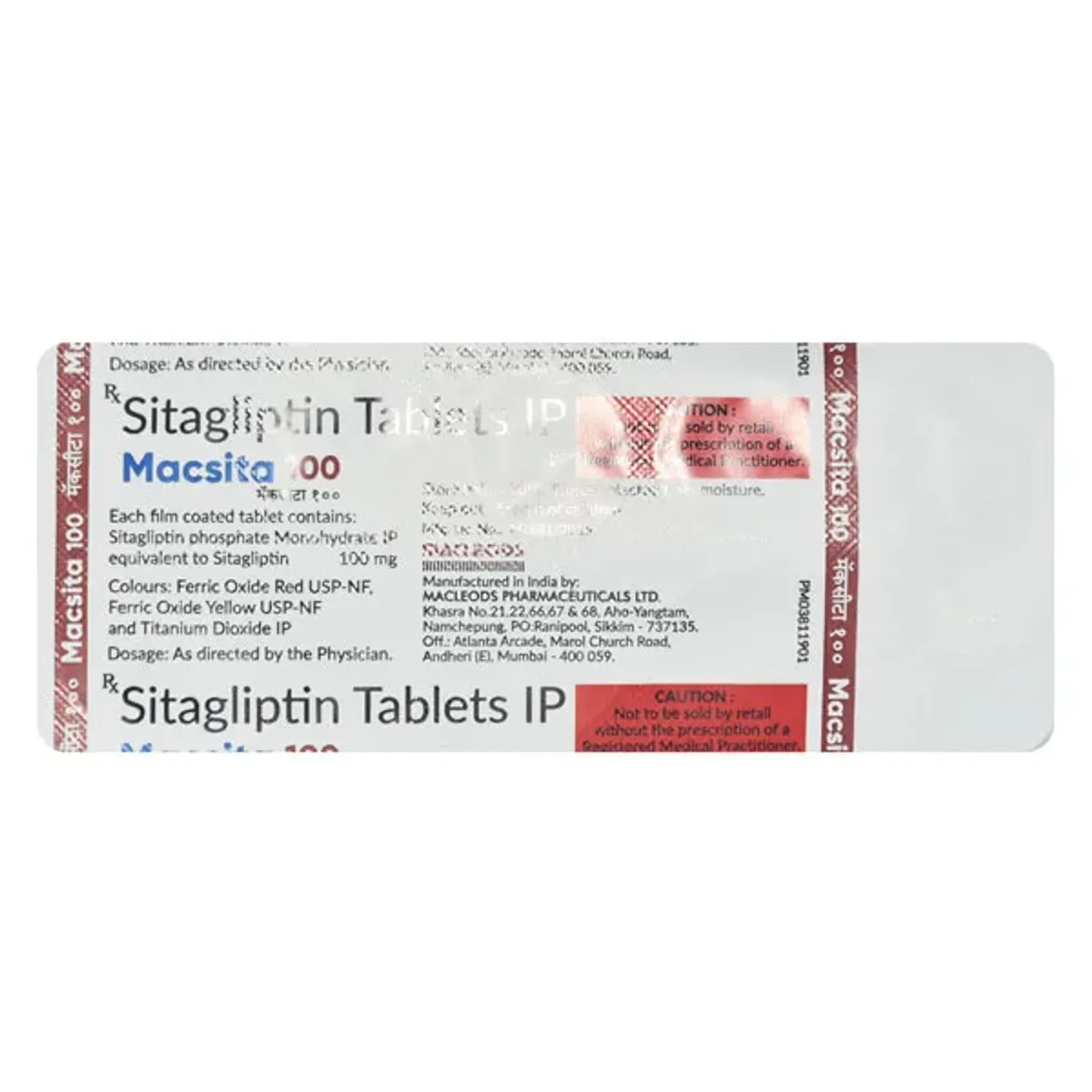 Macsita 100 Tablet product image