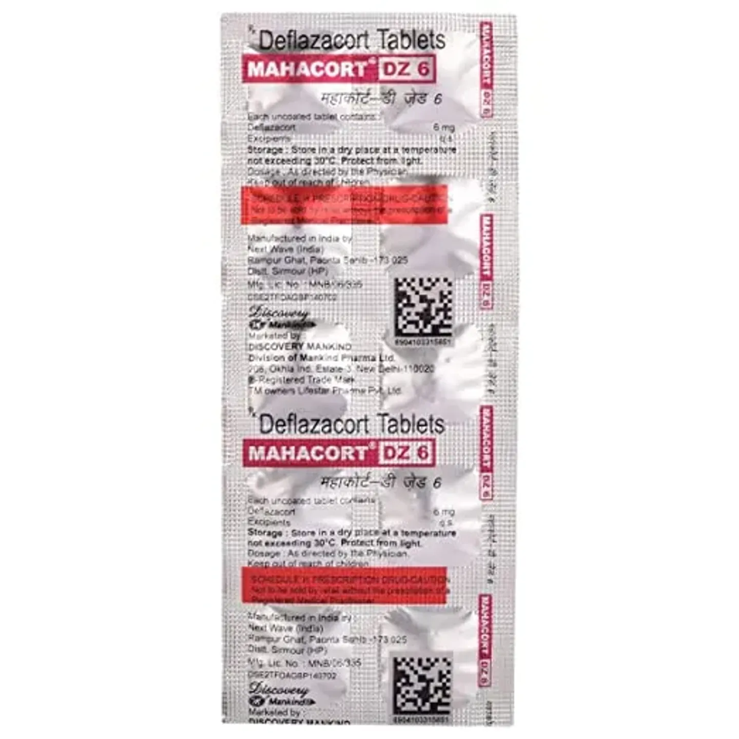 Mahacort Dz 6 Tablet product image