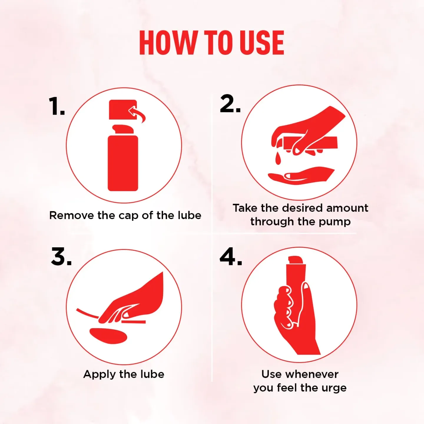 Manforce Lube Strawberry Flavour Gel 60ml product image