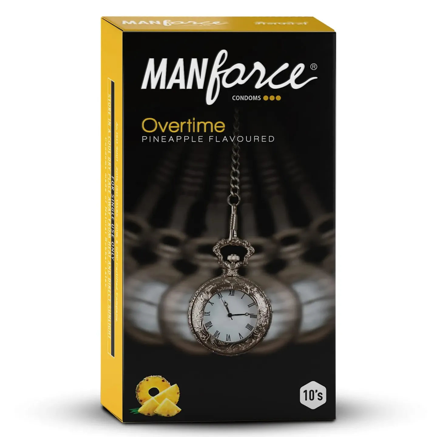 Manforce Overtime Pineapple Flavoured Dotted Co... product image