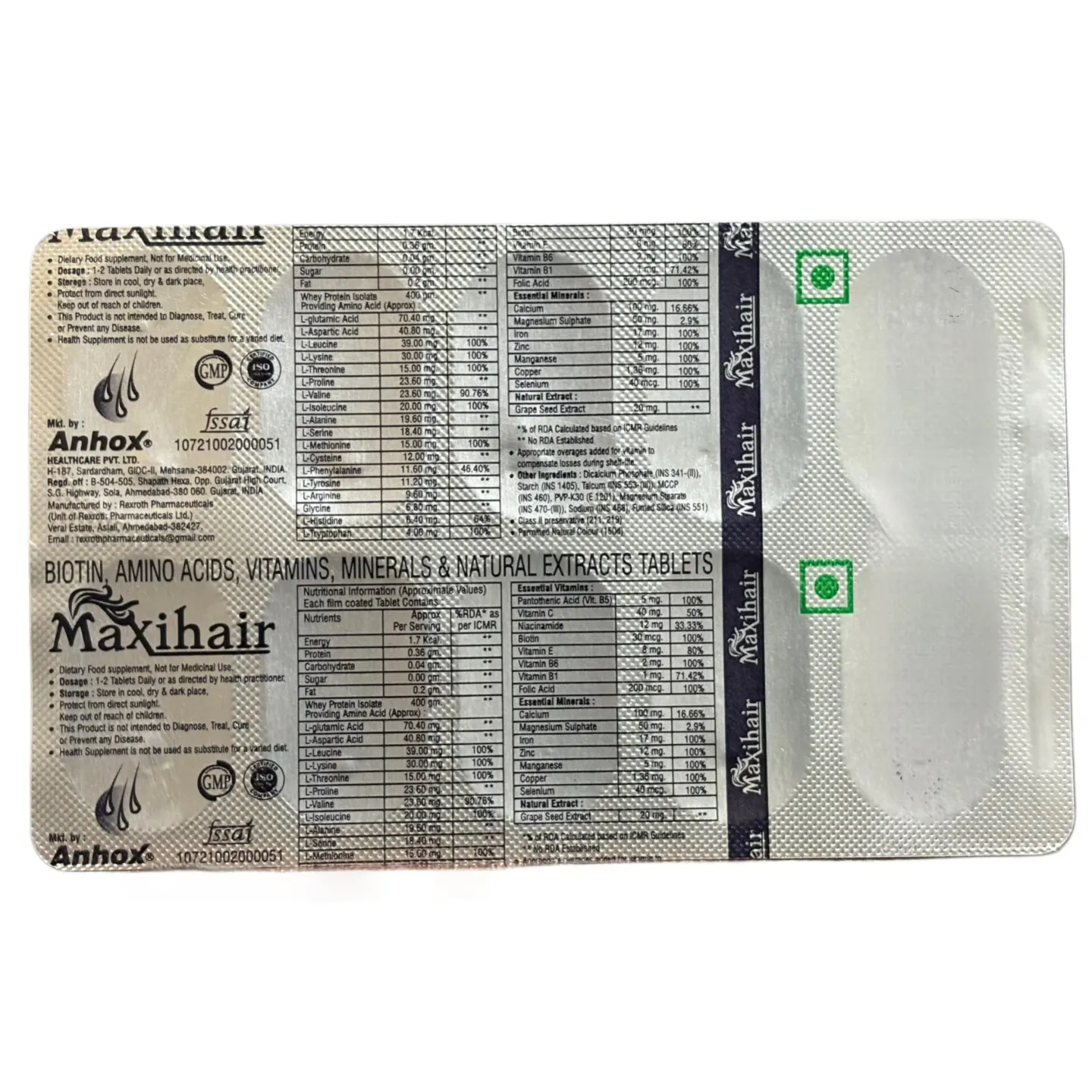 Maxihair Tablet product image