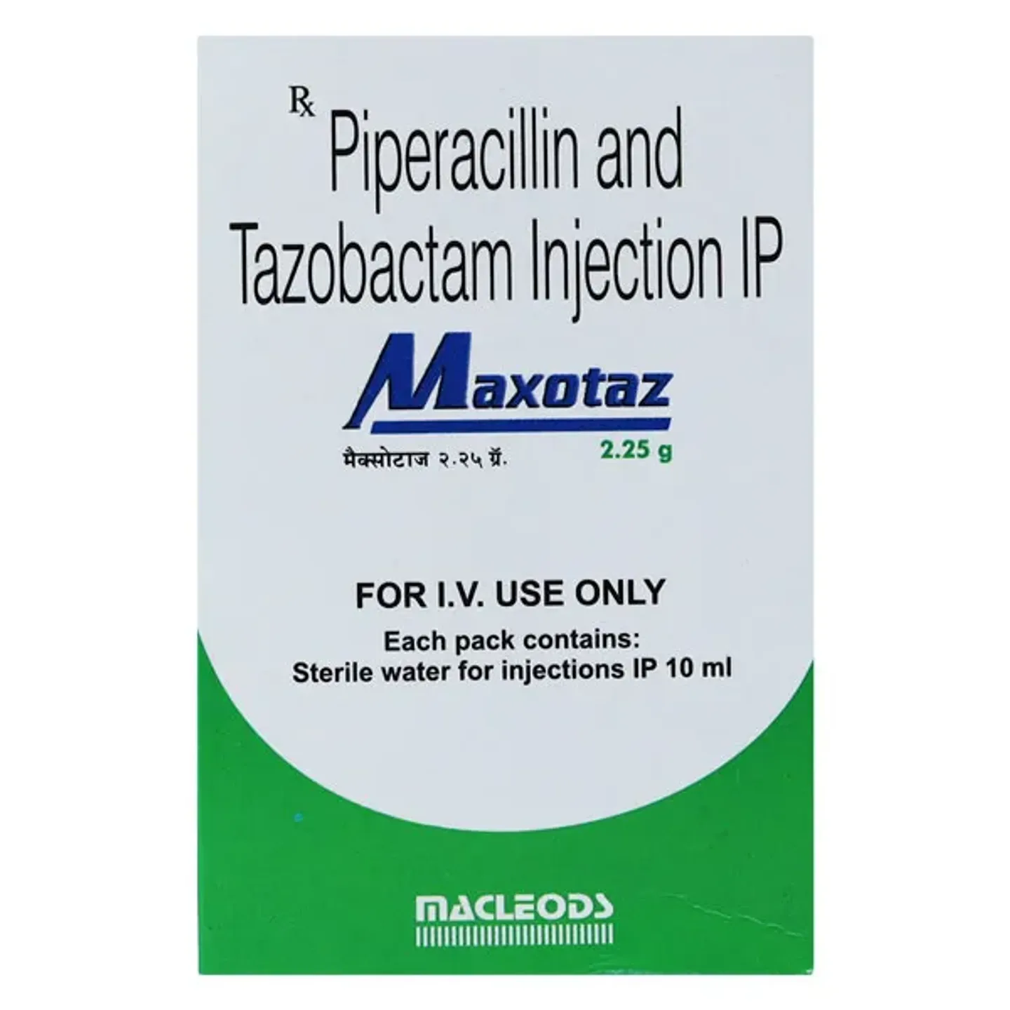Maxotaz Ps 2.25gm Injection product image