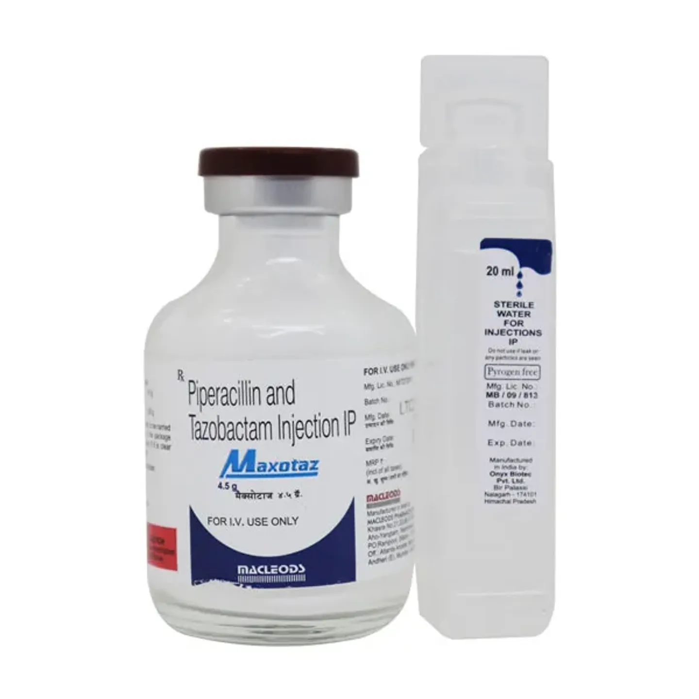 Maxotaz Ps 4.5gm Injection product image