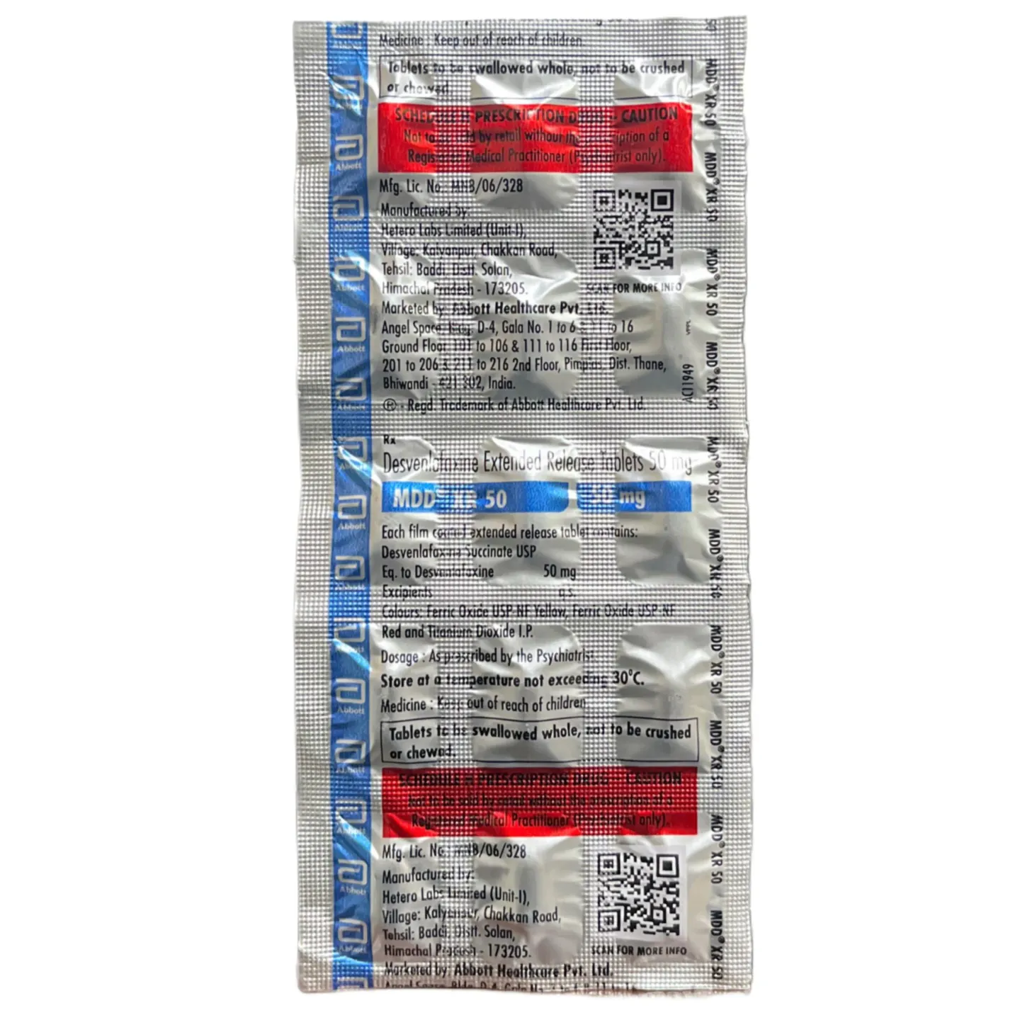 Mdd Xr 50 Tab product image