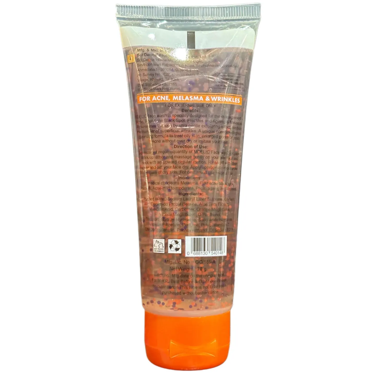 Mdelic Face Wash 70gm product image