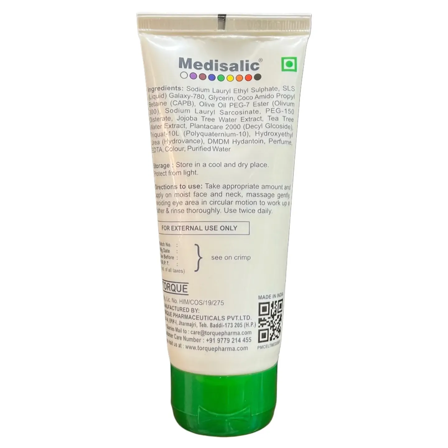 Medisalic Face Wash 100ml product image