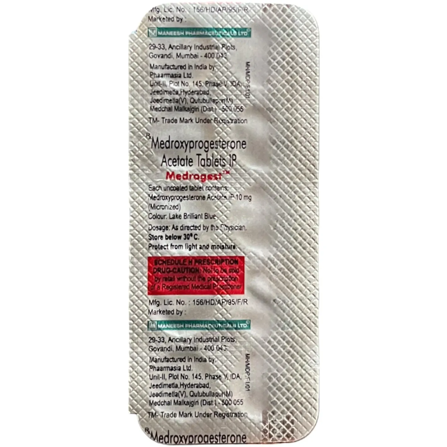 Medrogest 10mg Tablet product image