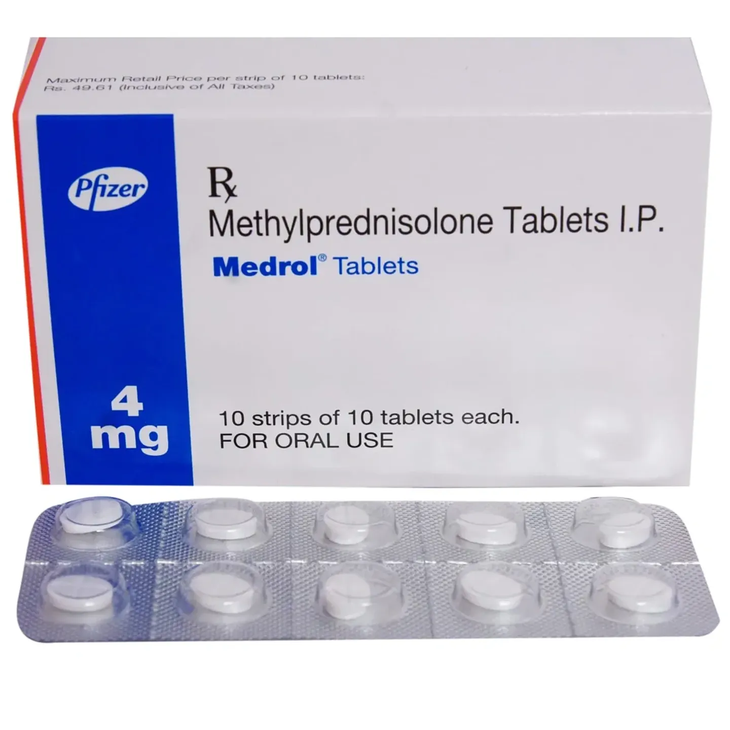Medrol 4 Tablet product image