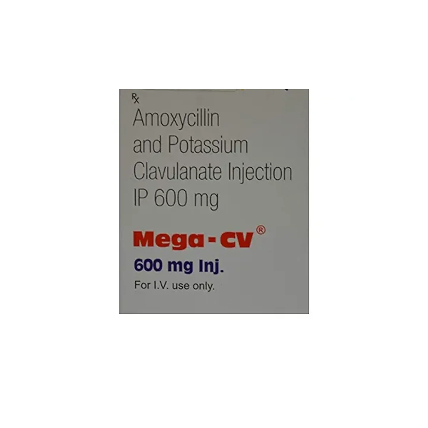 Mega-cv 600mg Injection product image