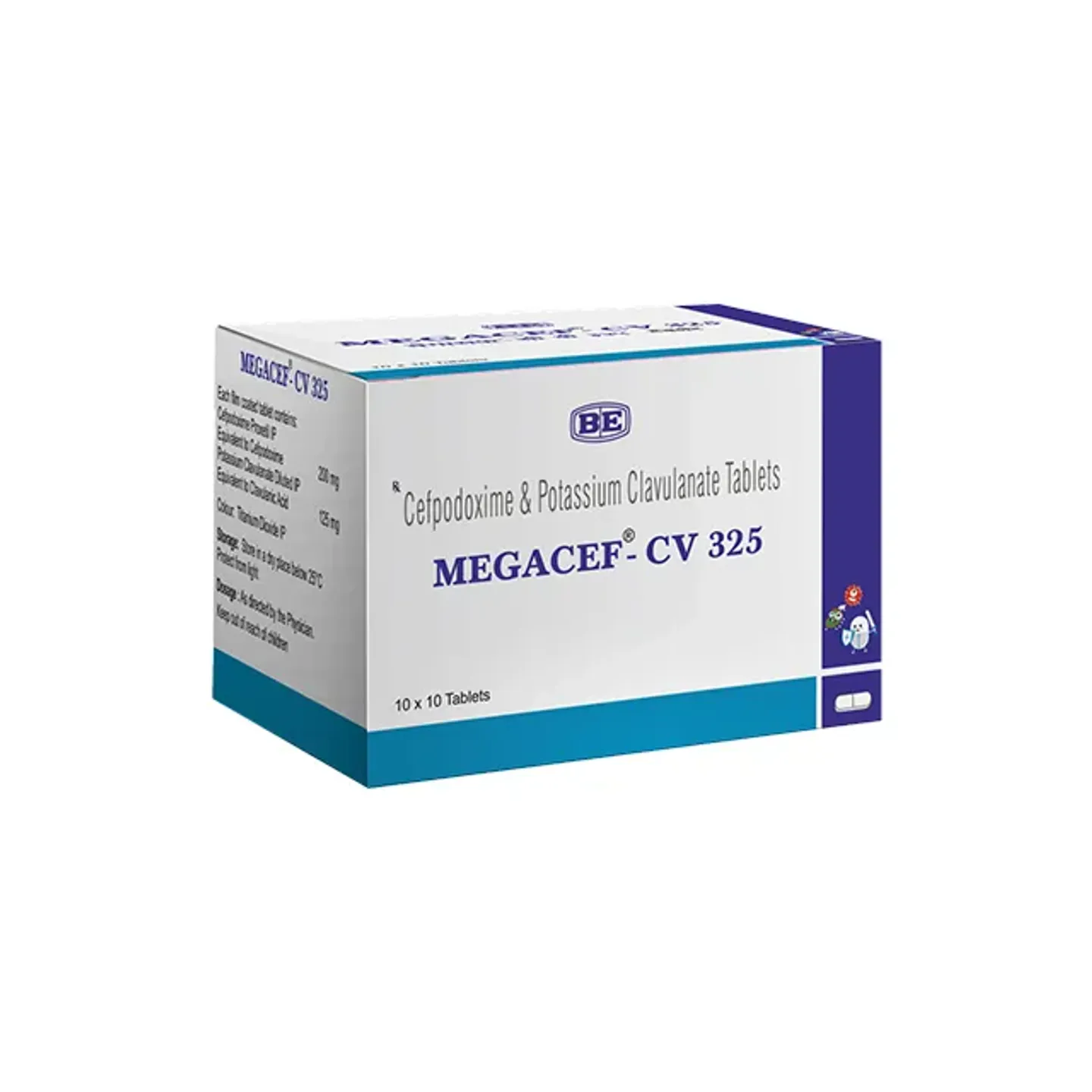 Megacef Cv 325 Tablet product image
