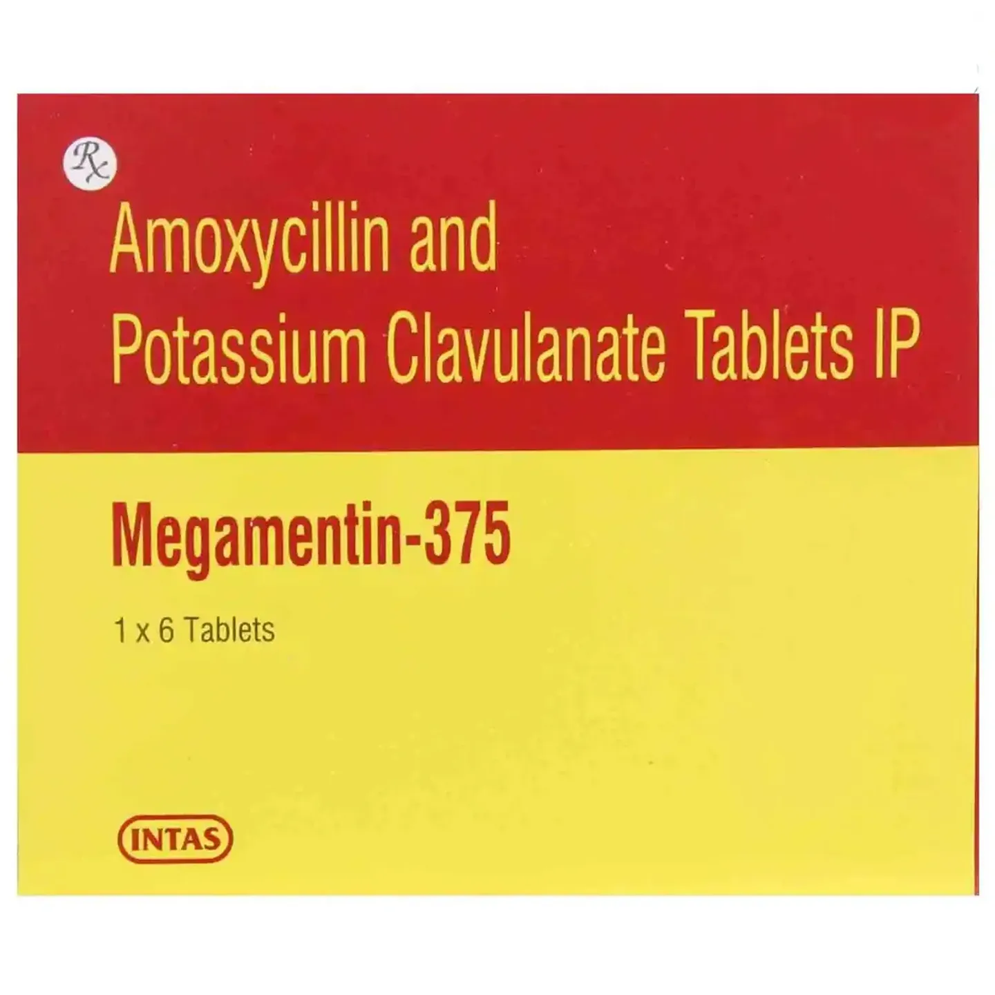 Megamentin 375mg Tablet product image