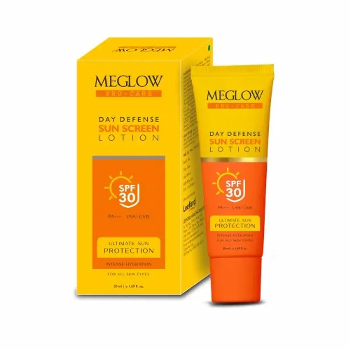 Meglow Spf 30 Sunscreen Lotion product image