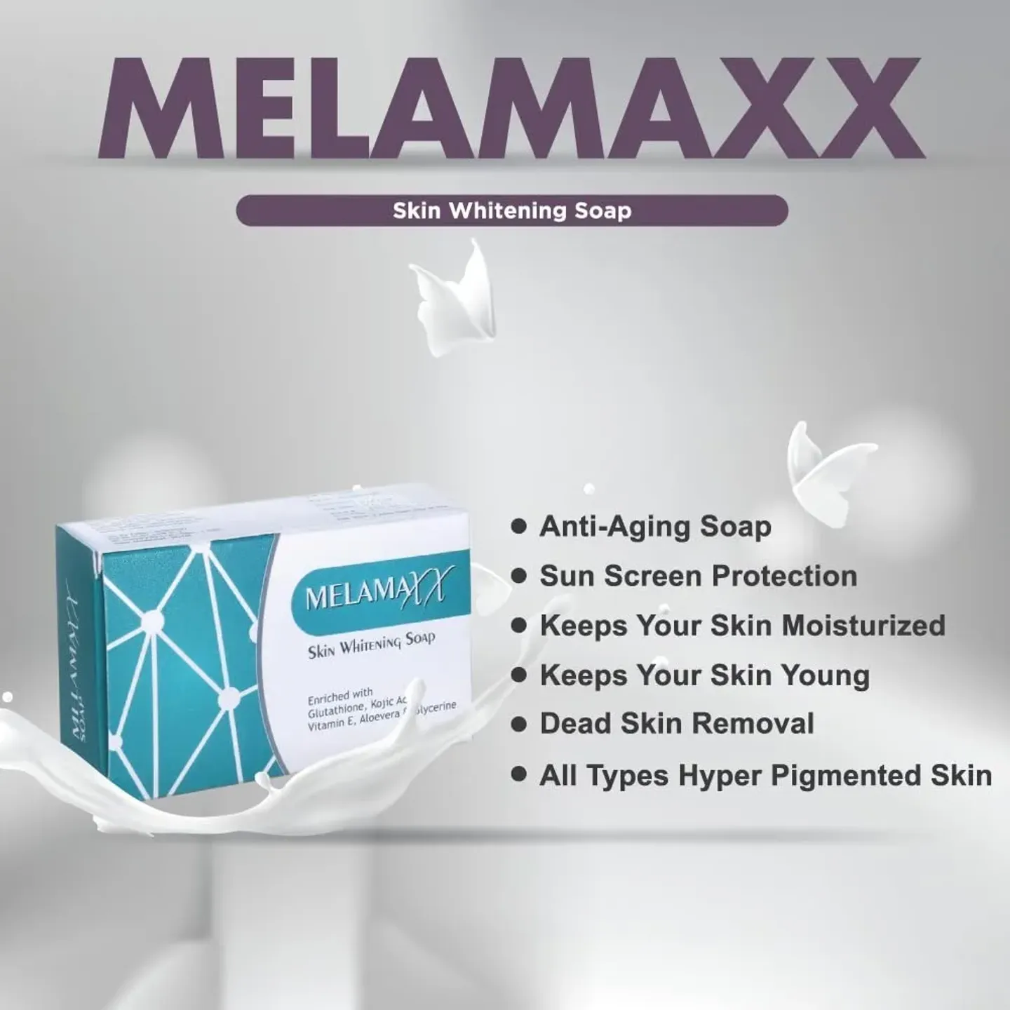 Melamaxx Skin Whitening Soap product image