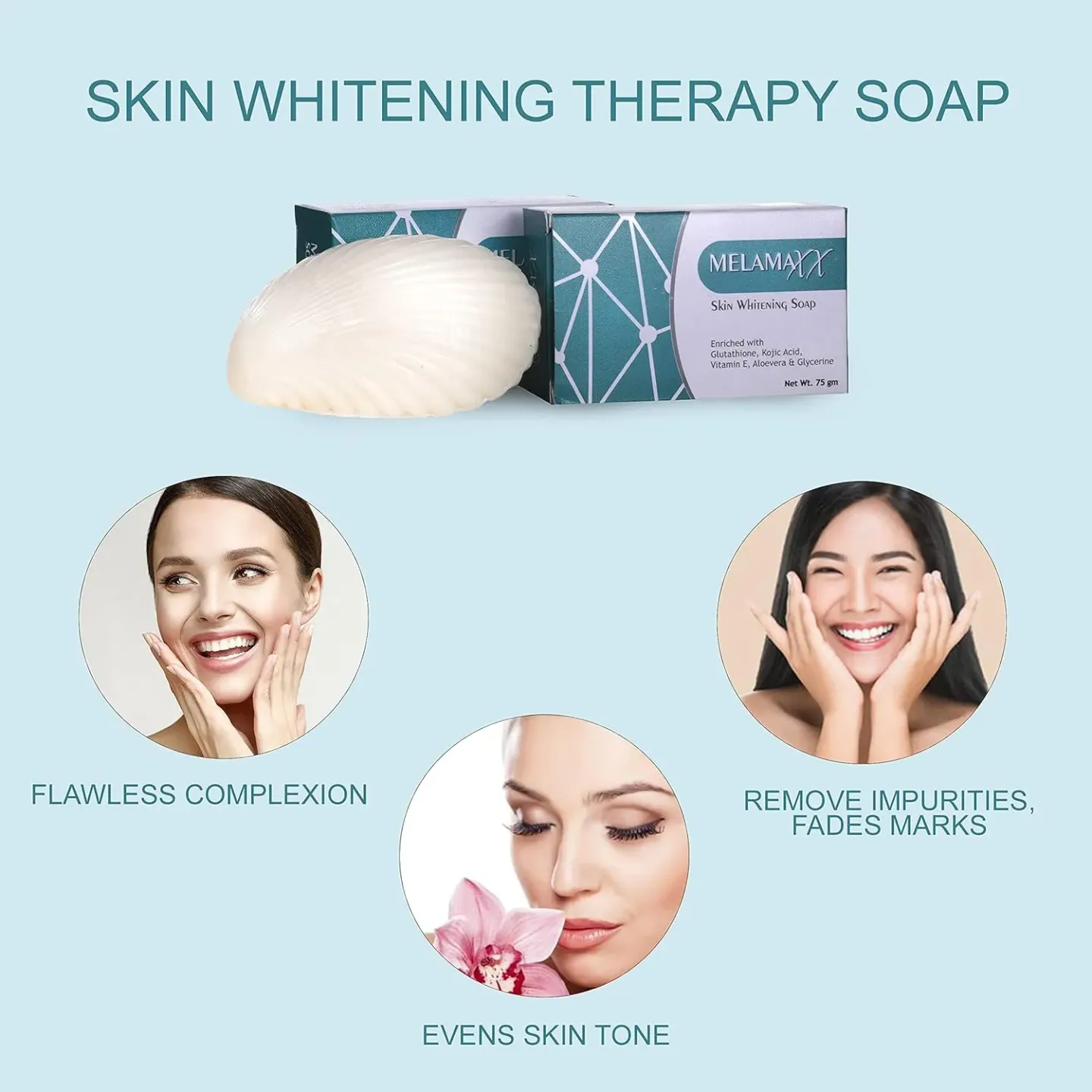 Melamaxx Skin Whitening Soap product image
