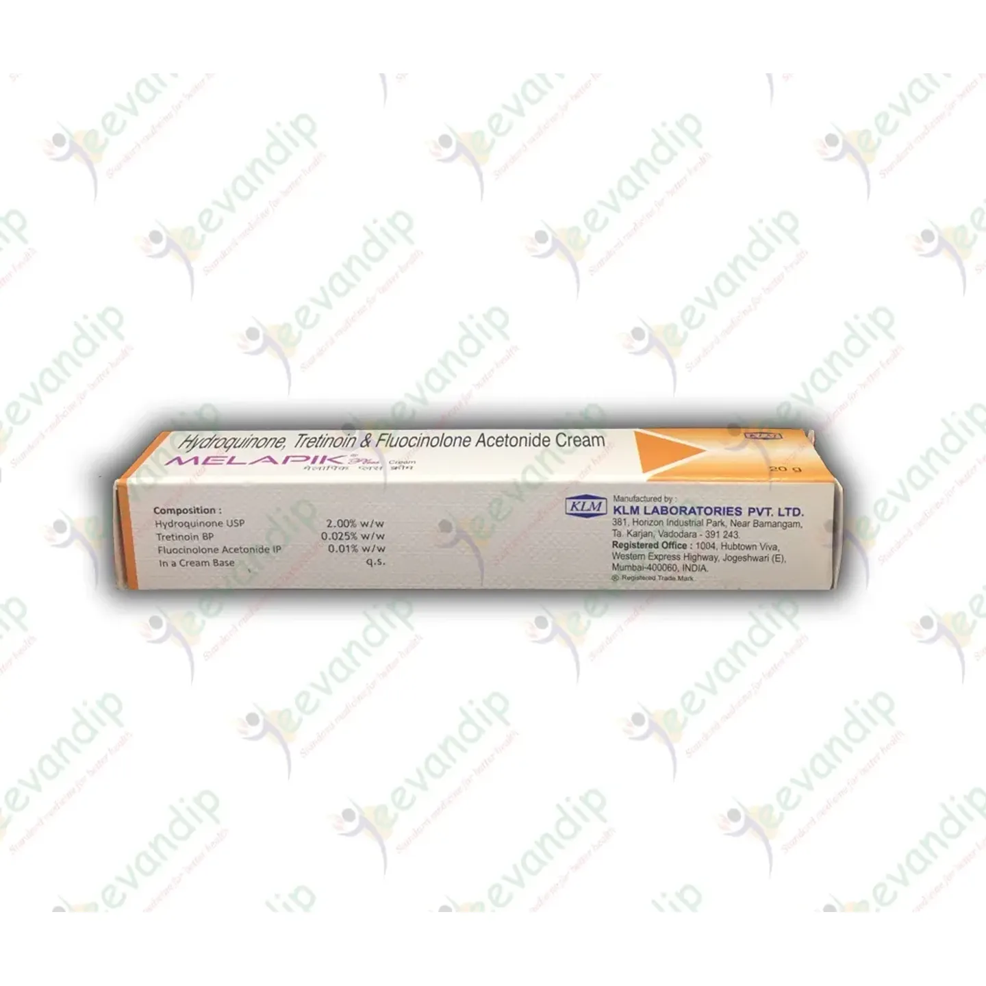 Melapik Plus Cream 20gm product image