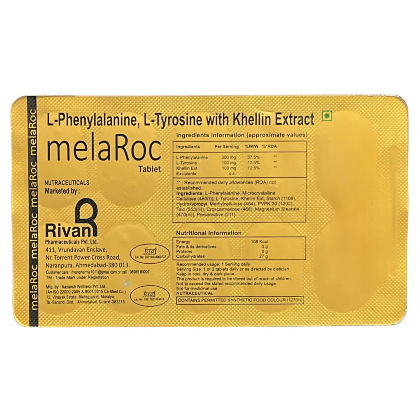 Melaroc Tablet product image