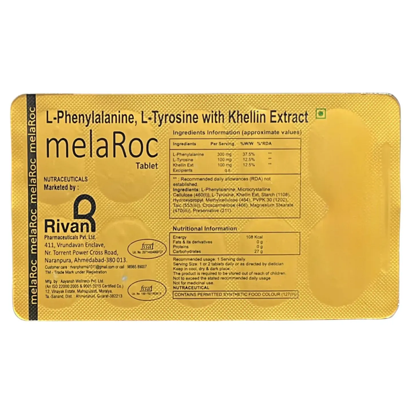 Melaroc Tablet product image