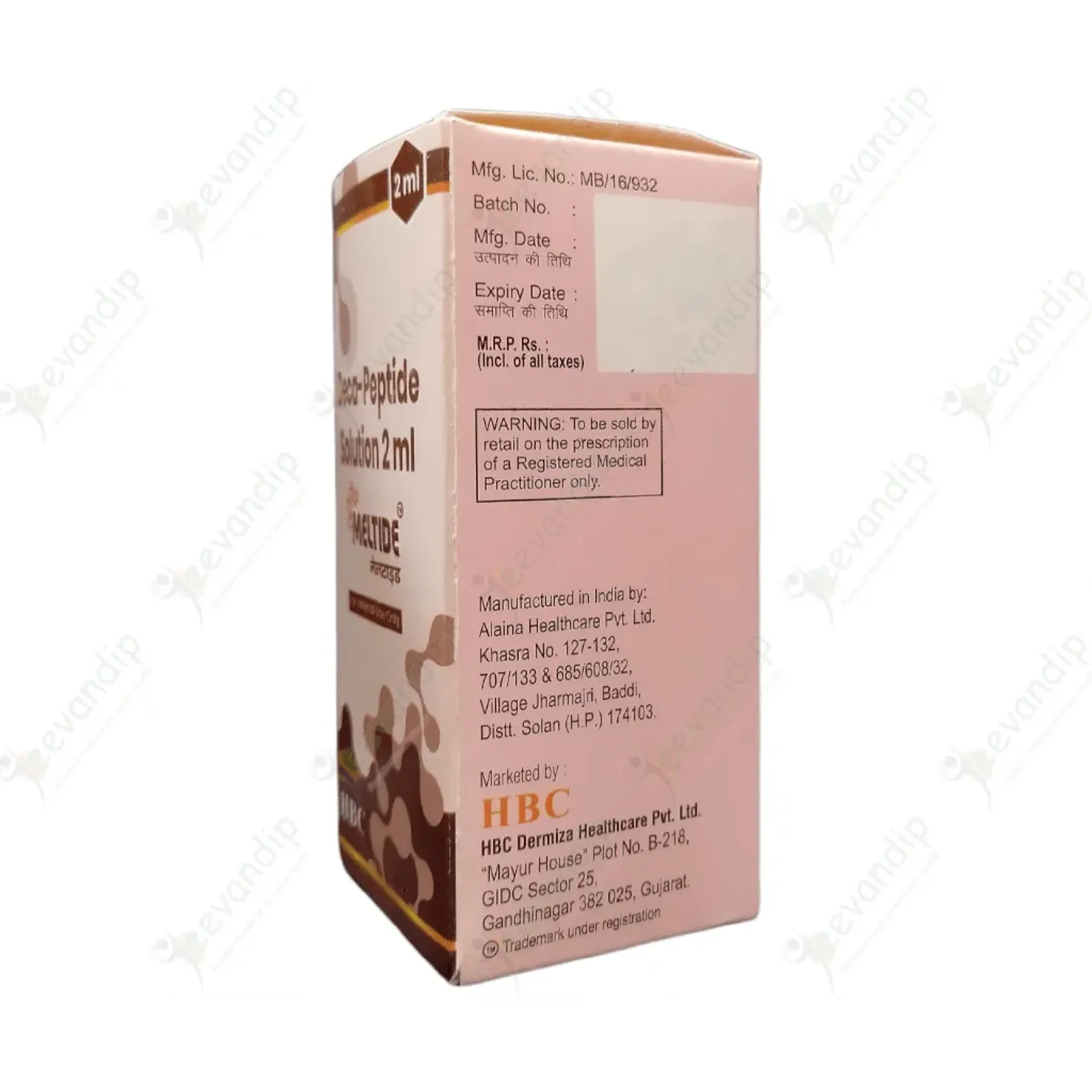 Meltide Solution 2ml product image