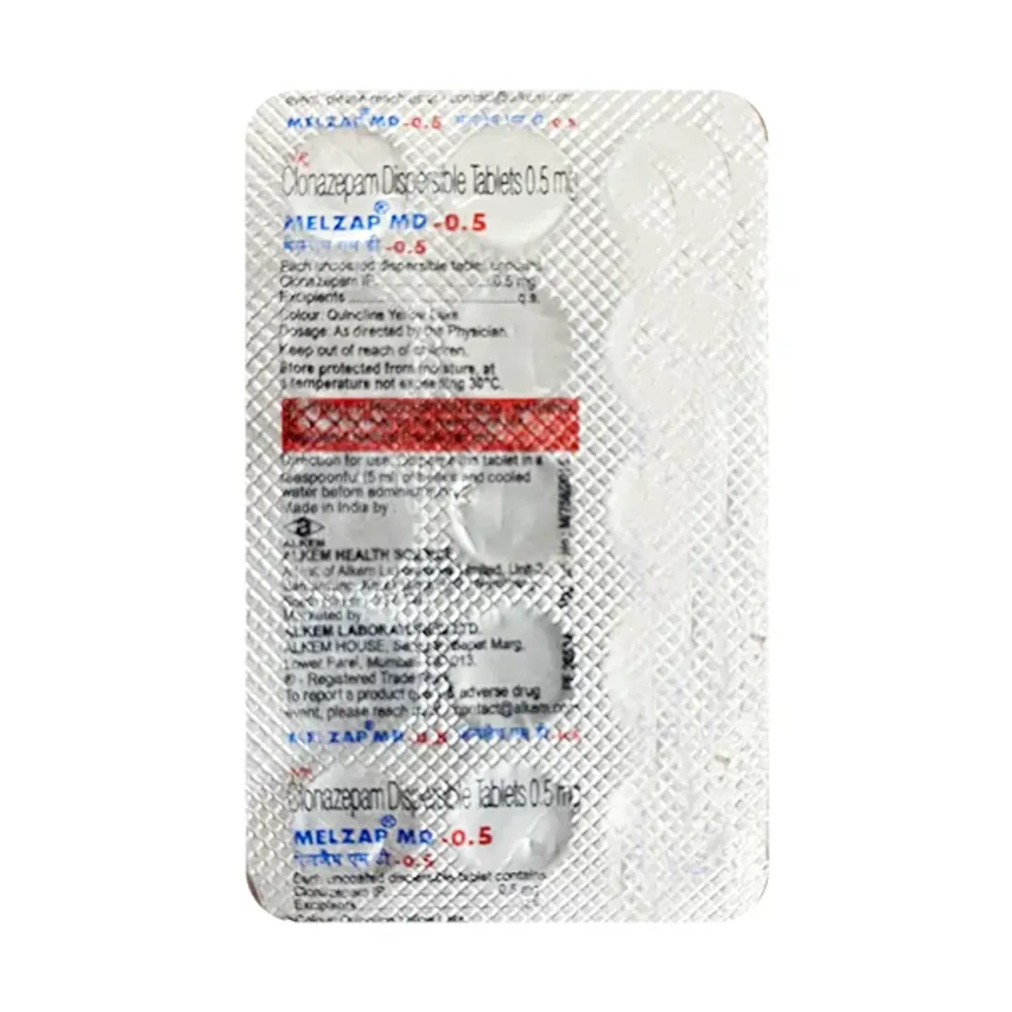 Melzap 0.50 Md Tablet product image