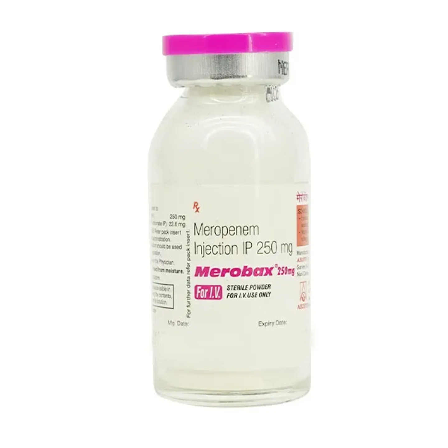 Merobax 250mg Injection product image