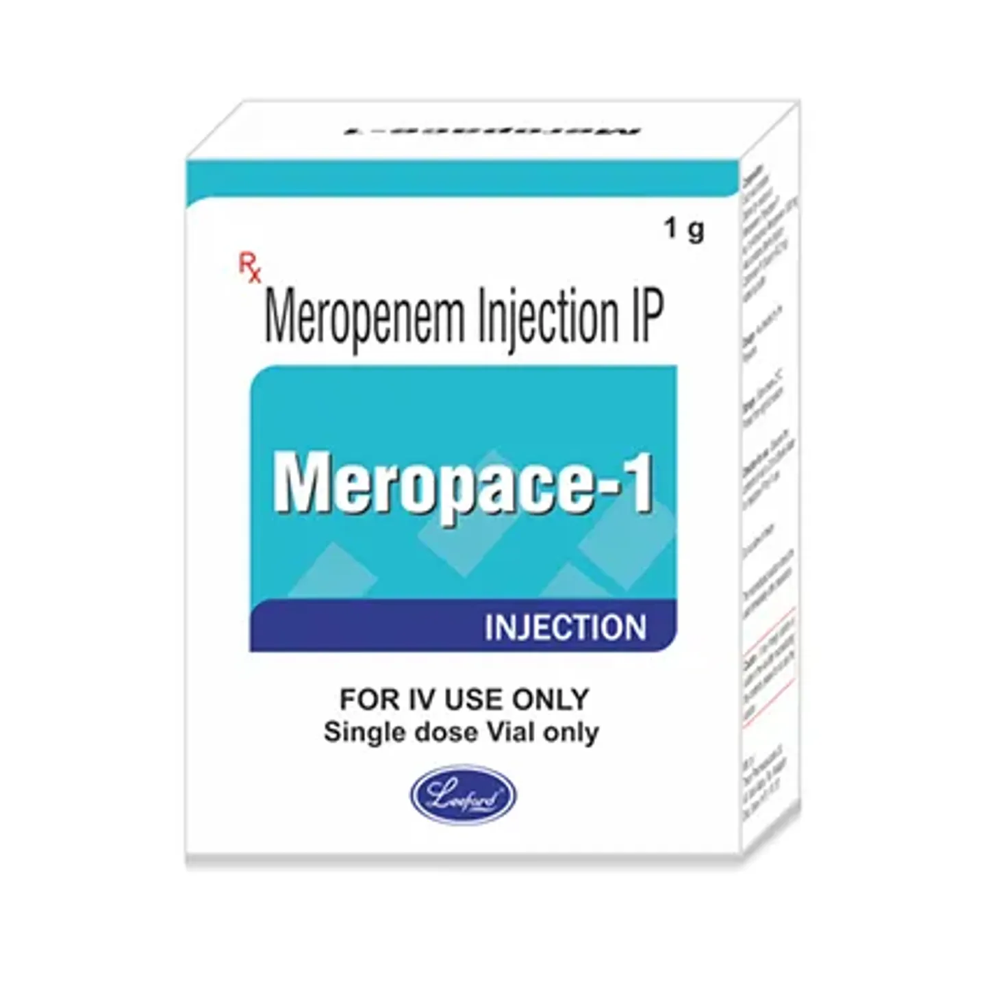 Meropace 1g Injection 20ml product image