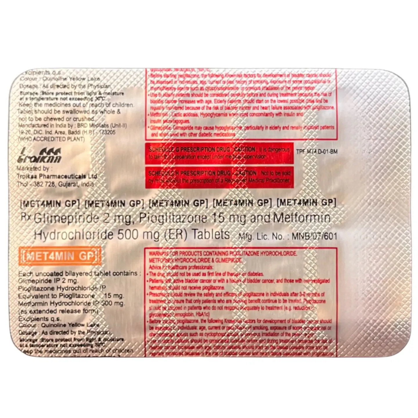 Met4min Gp Tablet product image