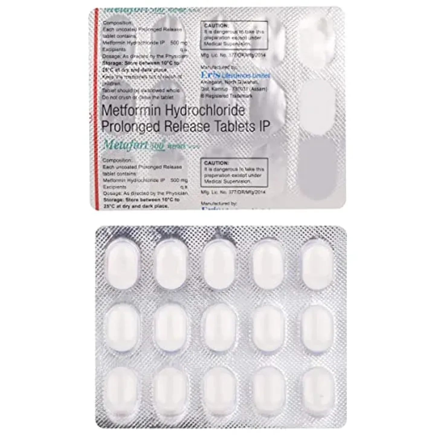 Metafort 500 Tablet product image