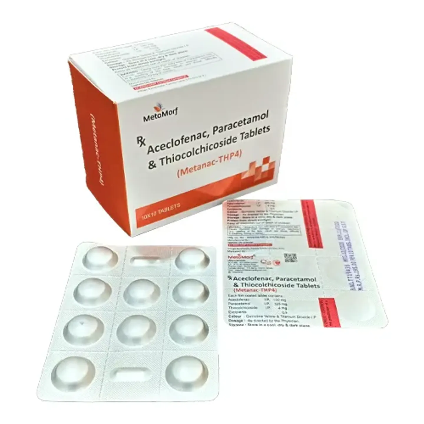 Metanac Thp 4 Tablet product image