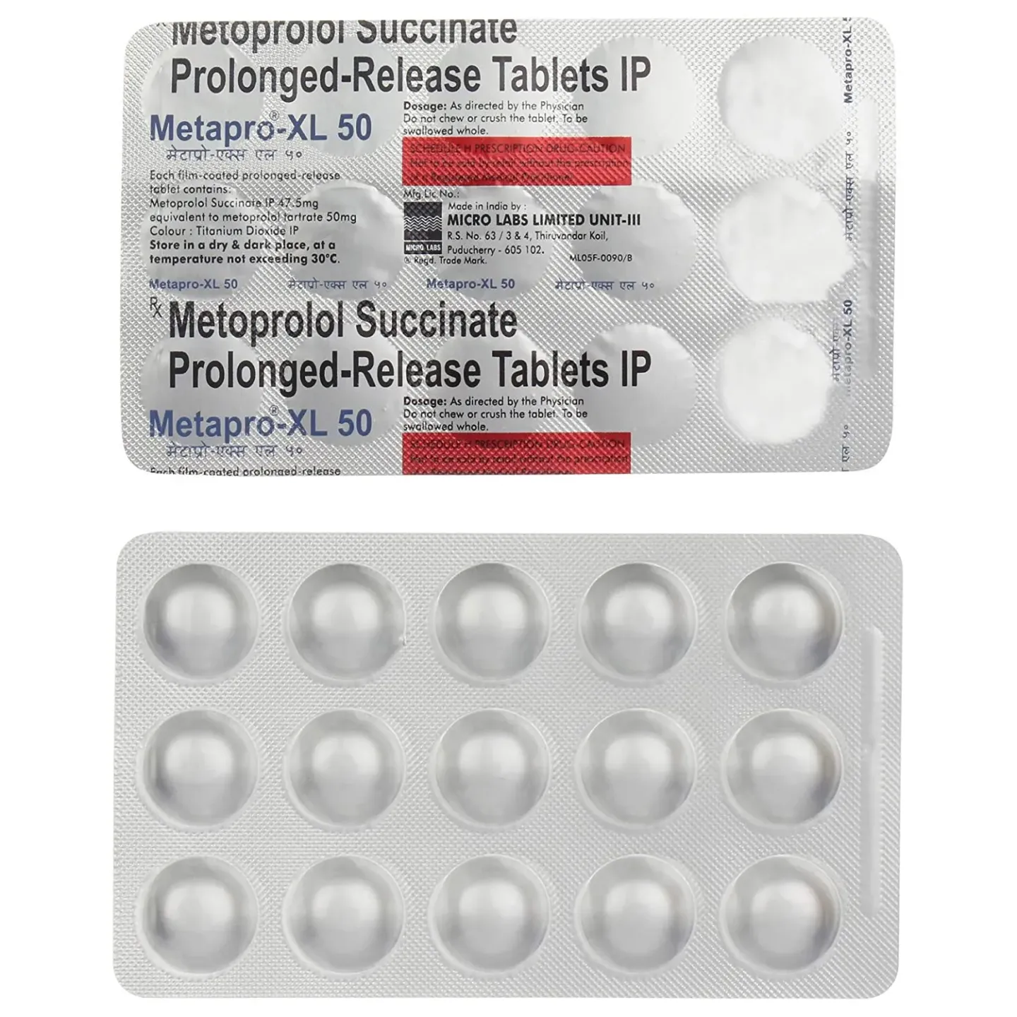 Metapro Xl 50 Tablet product image