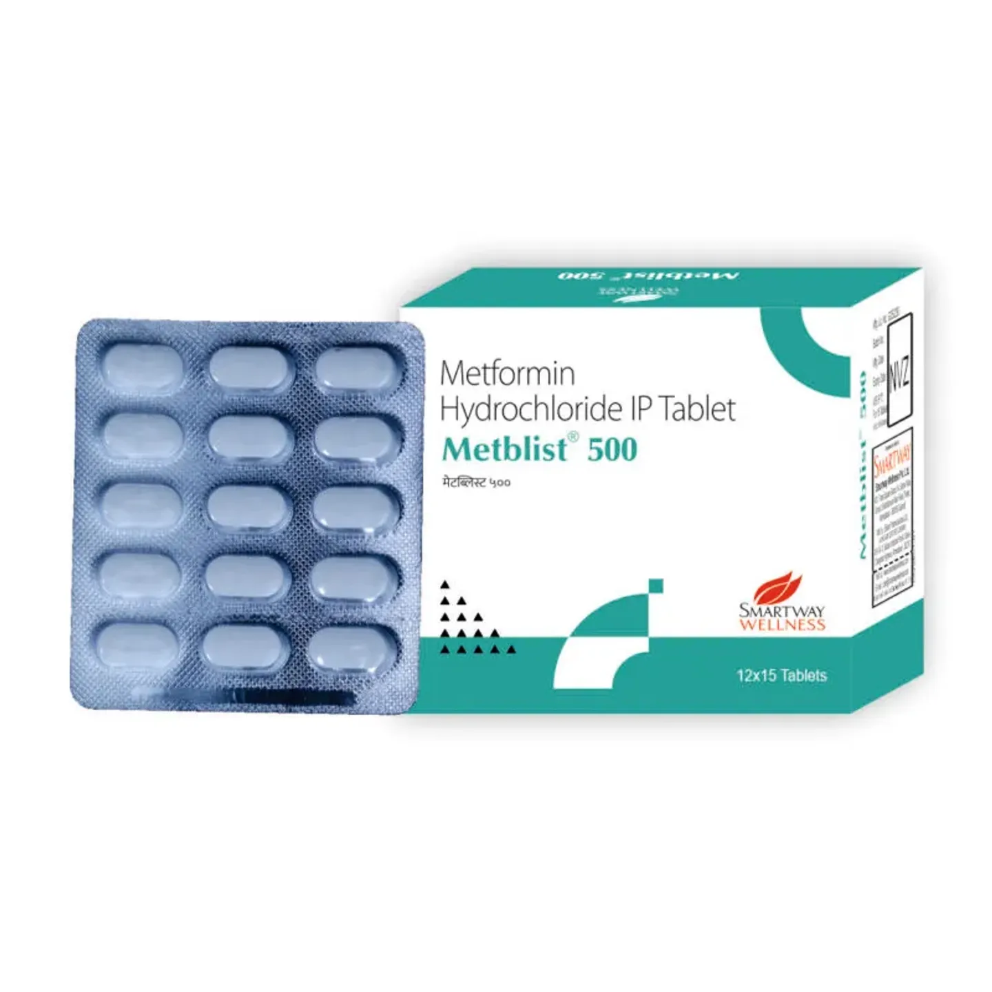 Metblist 500 Tablet product image
