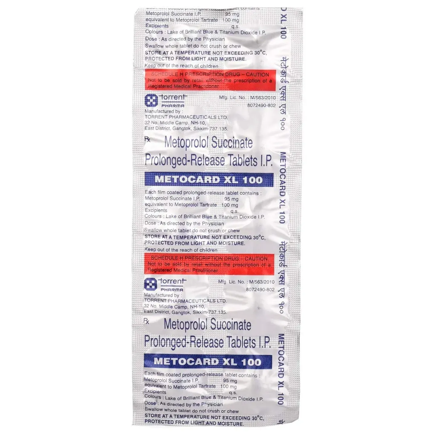 Metocard Xl 100 Tablet product image