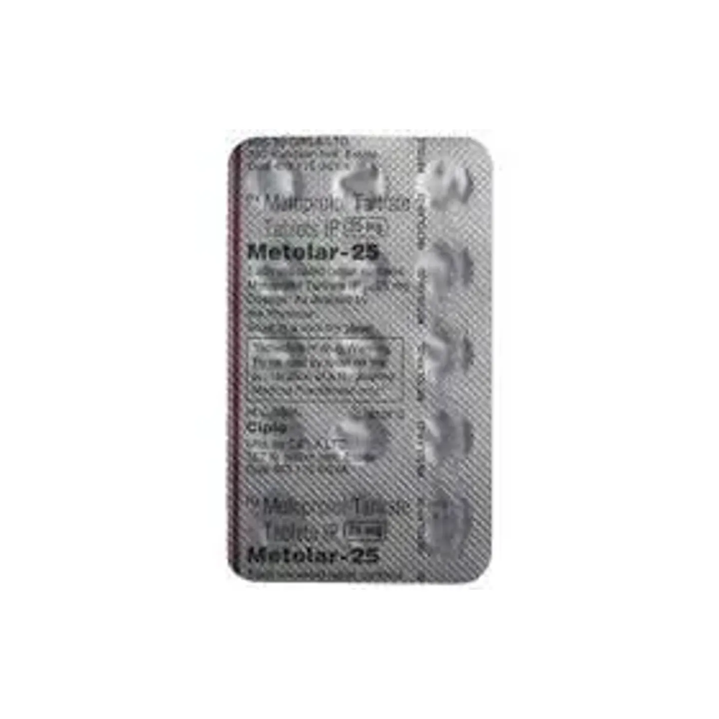 Metolar 25 Tablet product image