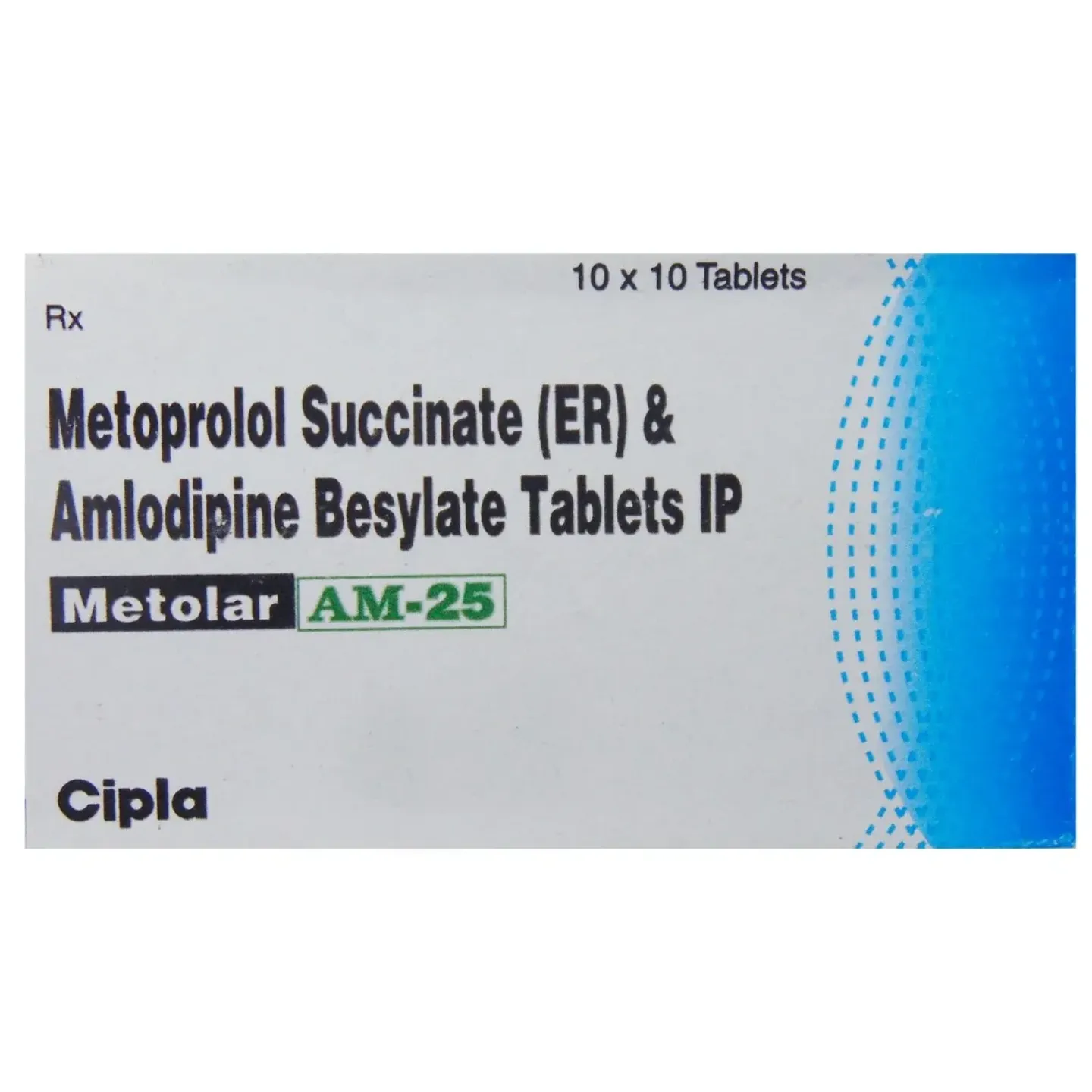Metolar Am 25 Tablet product image