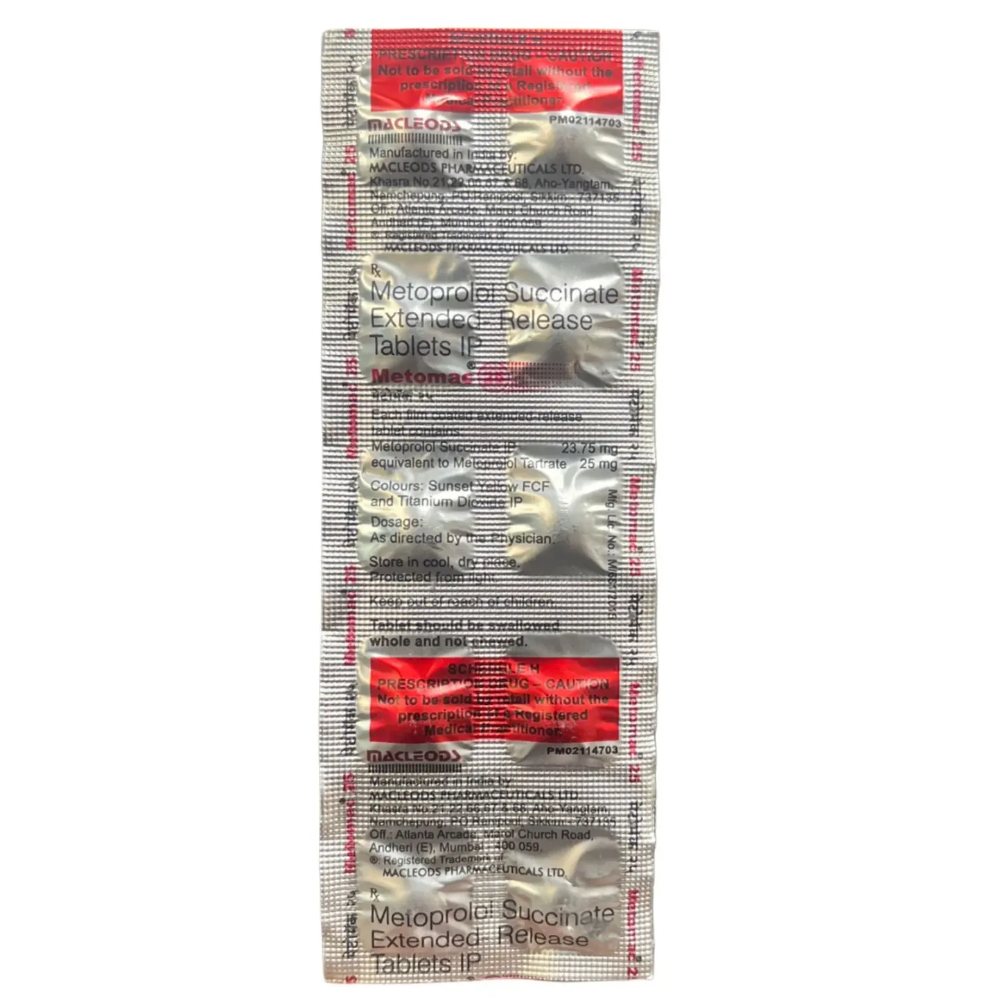 Metomac 25 Tablet product image