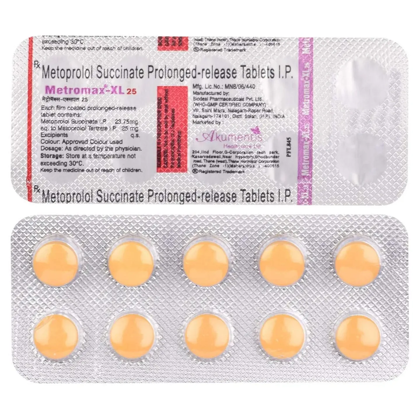 Metromax Xl 25 Tablet product image