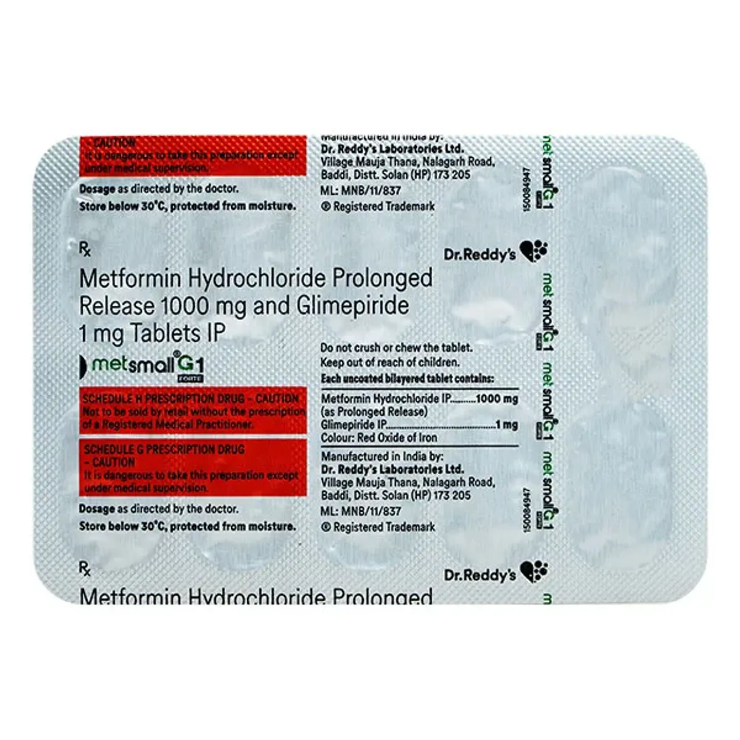 Metsmall G1 Forte Tablet product image