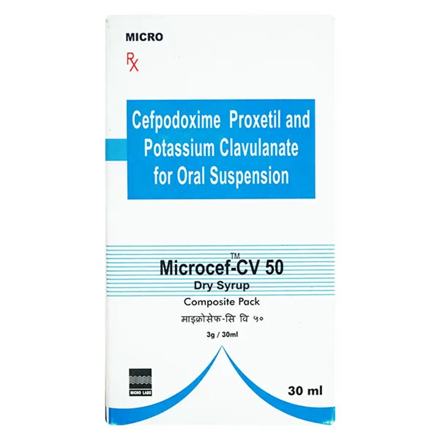 Microcef Cv 50 Dry Syrup 30ml product image