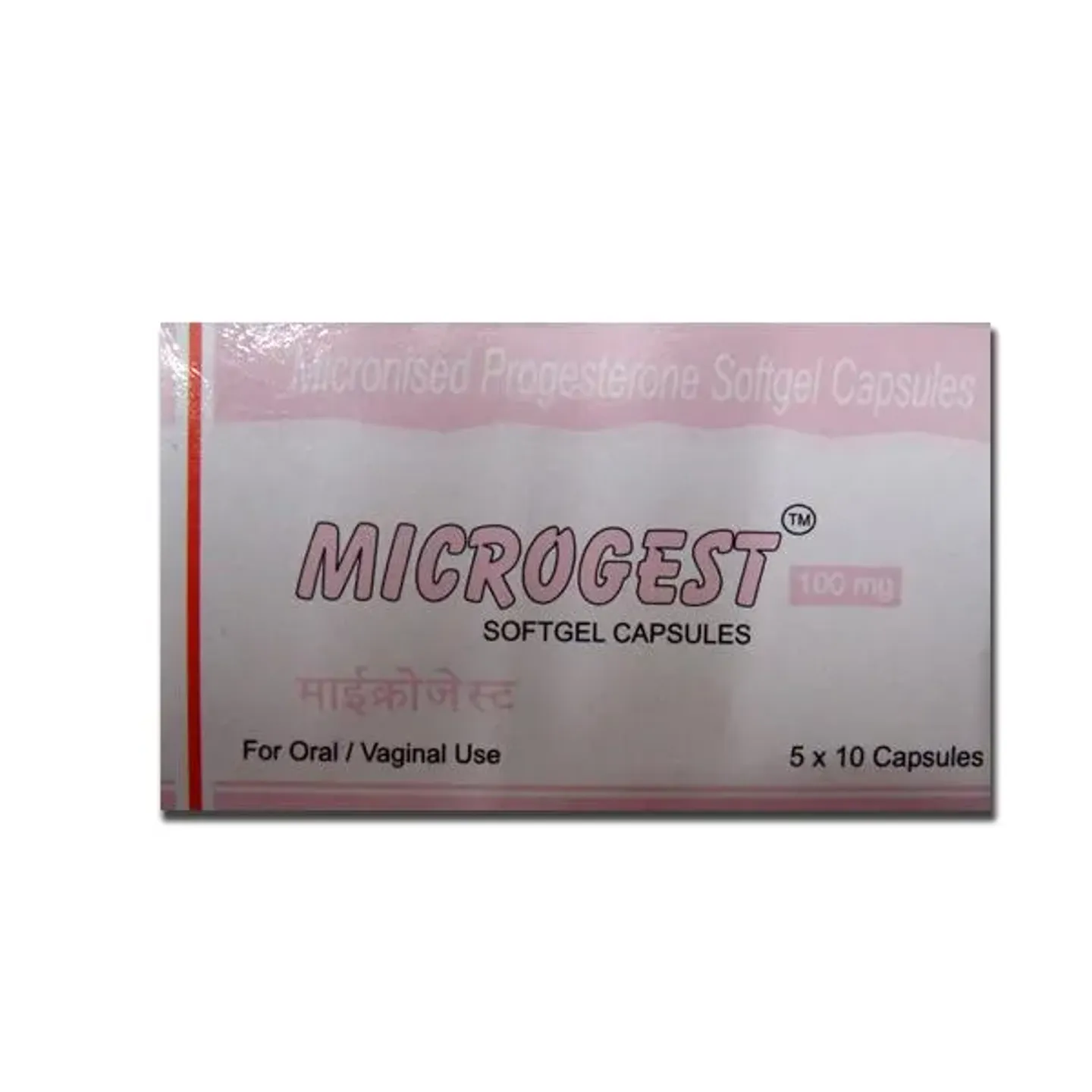 Microgest 100mg Capsule product image