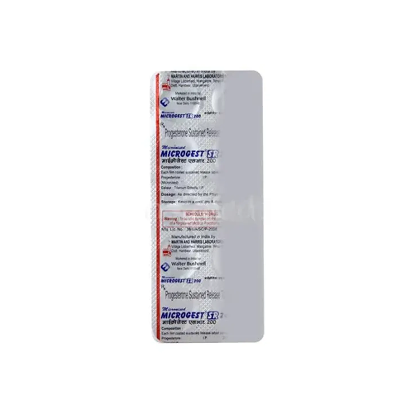 Microgest Sr 200 Tablet product image
