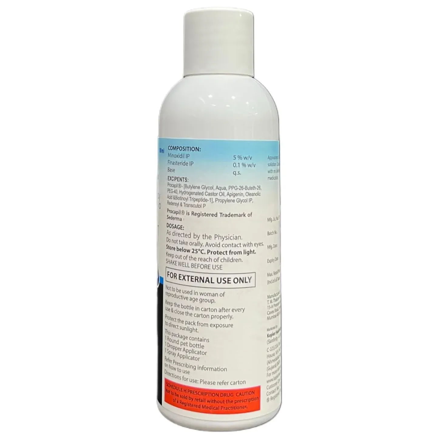 Miloxir F Pro 5% Solution 90ml product image