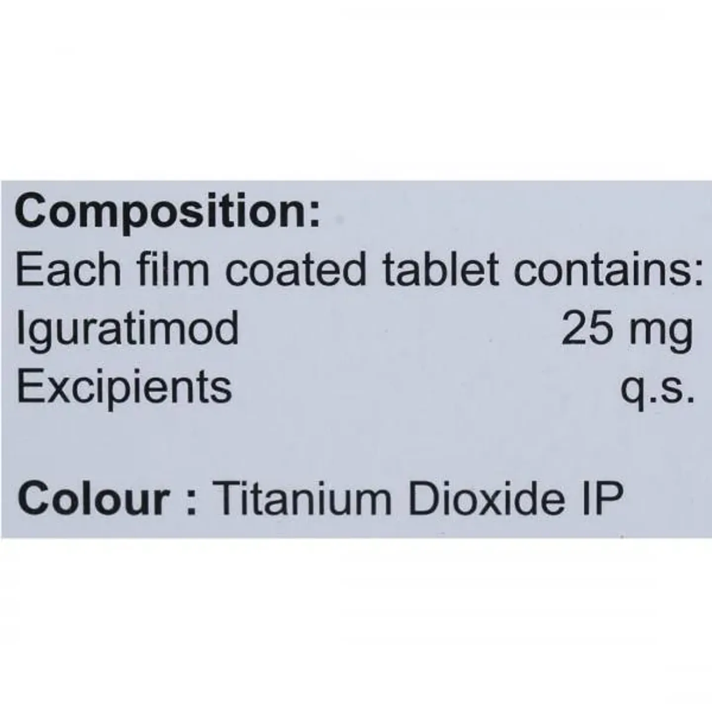 Mimod 25 Tablet product image