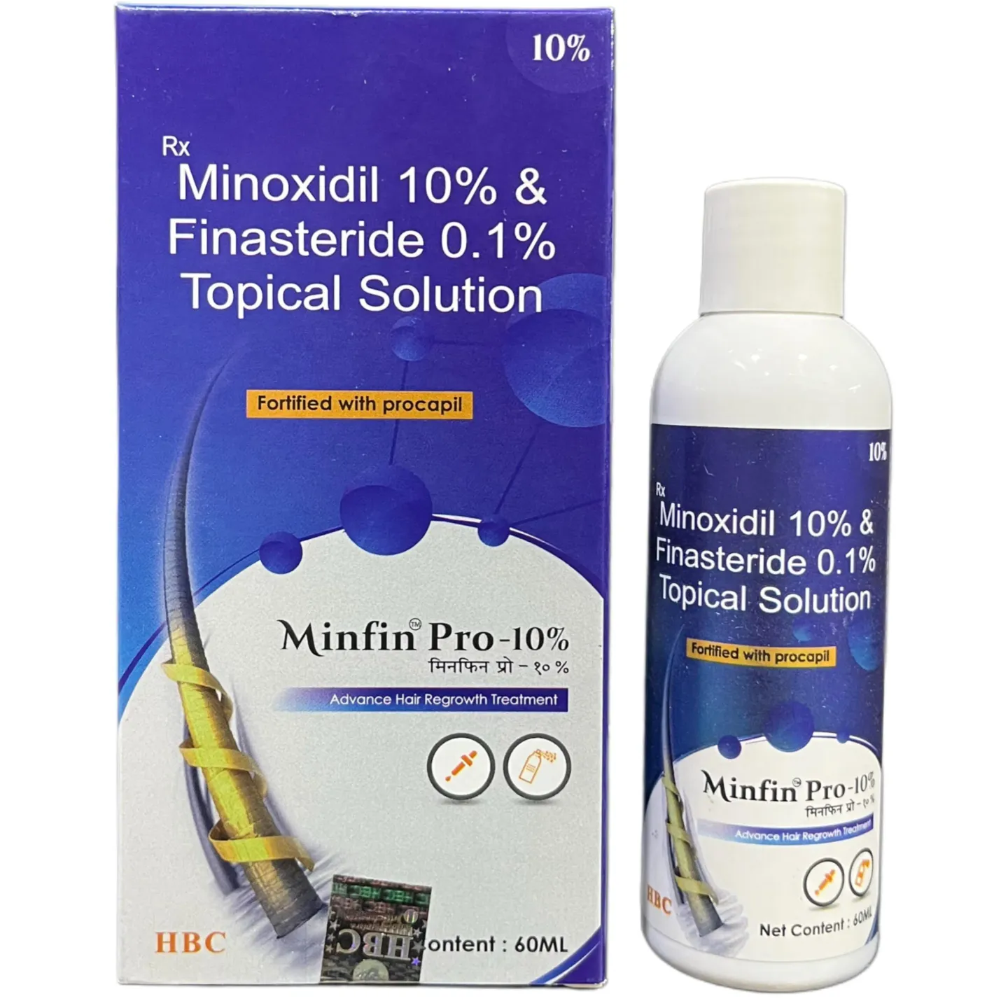 Minfin Pro 10% Solution 60ml product image