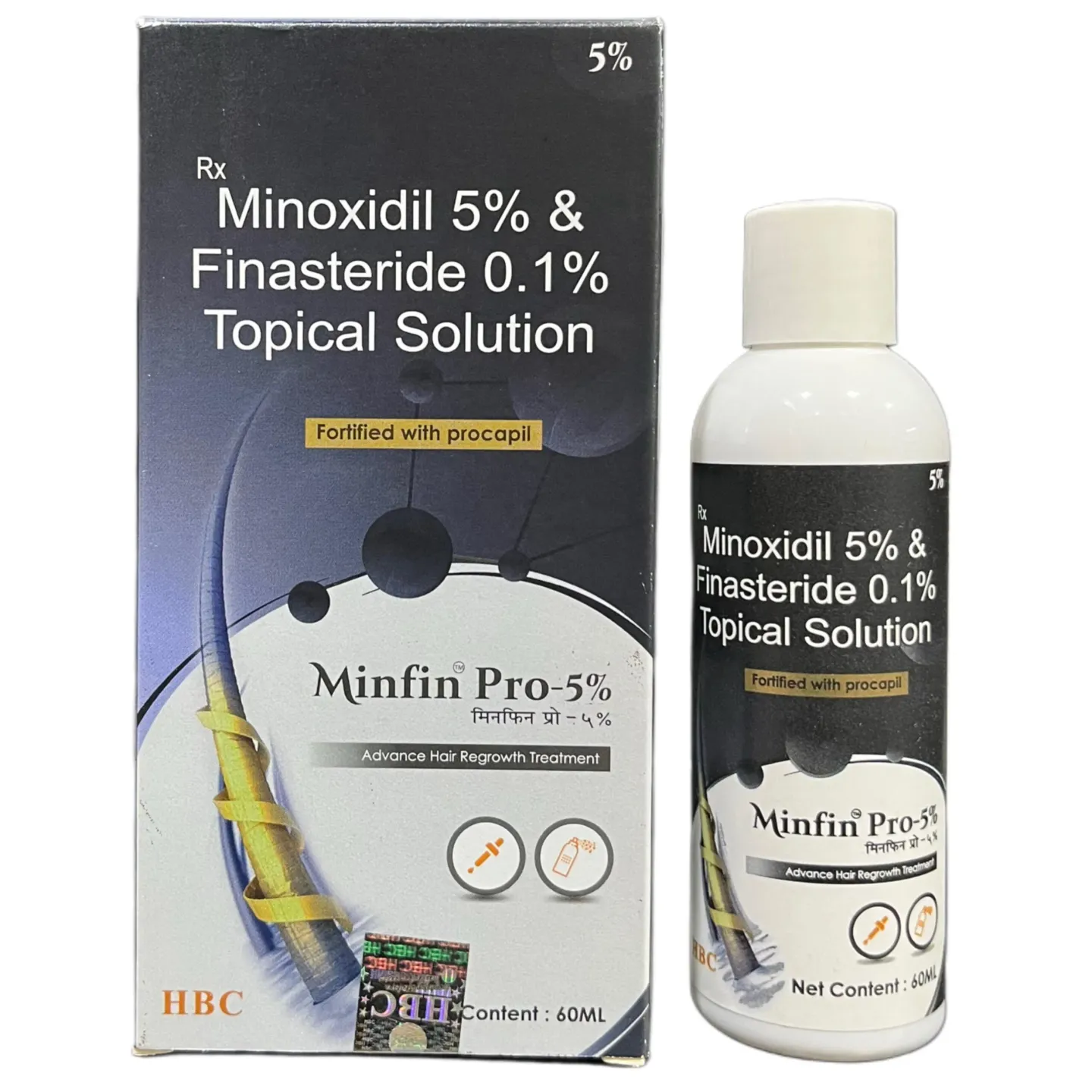 Minfin Pro 5% Solution 60ml product image
